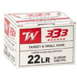3330rds – 22 LR Winchester 36gr. CPHP Ammo