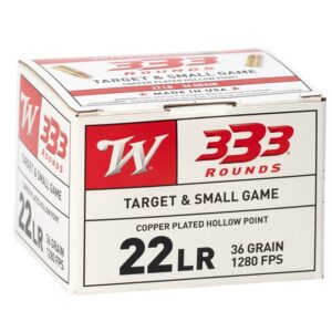 3330rds – 22 LR Winchester 36gr. CPHP Ammo