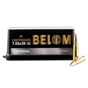 480rds – 7.62x39 Belom 123gr. FMJ Ammo