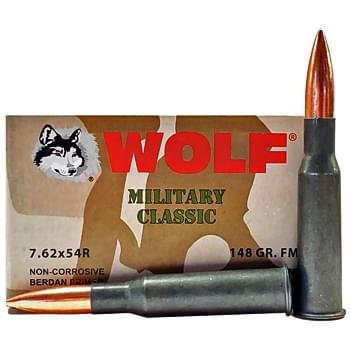 500rds - 223 WPA Military Classic 55gr. FMJ Ammo